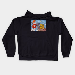 Labor day! Kids Hoodie